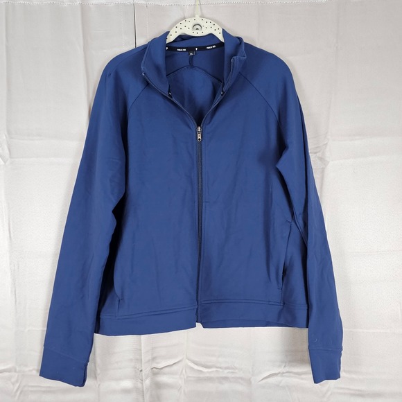 Public Rec Womens Blue All‎ Day Full Zip Jacket XL - Picture 2 of 6